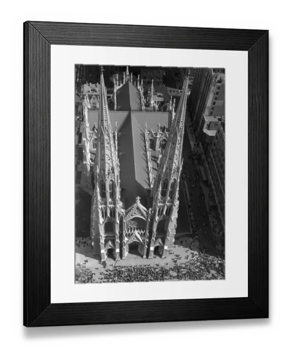 Framed Print : New York City, St. Patricks Cathedral