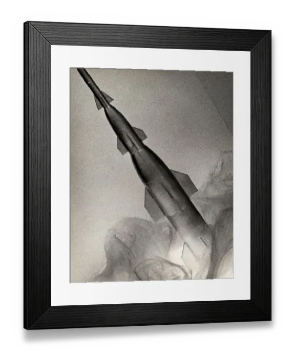 Framed Print : Rocket ship Framed Print : Rocket ship