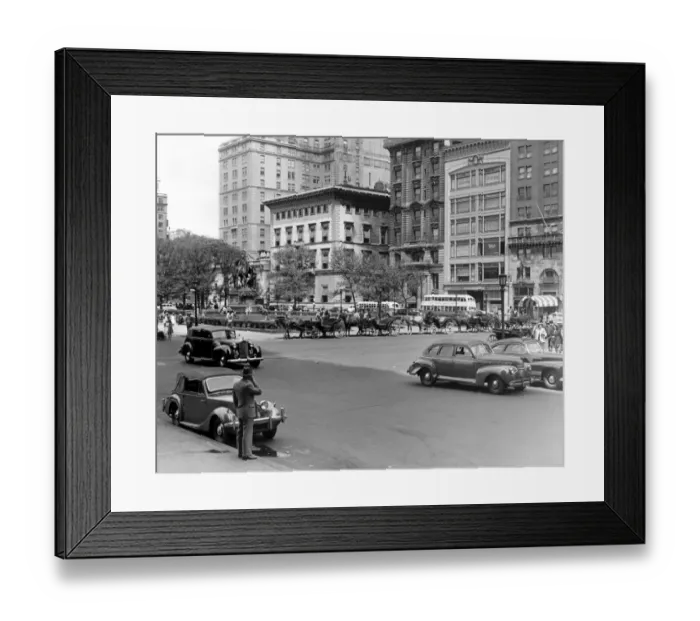 Framed Print : New York City, General Sherman Statue Framed Print : New York City, General Sherman Statue