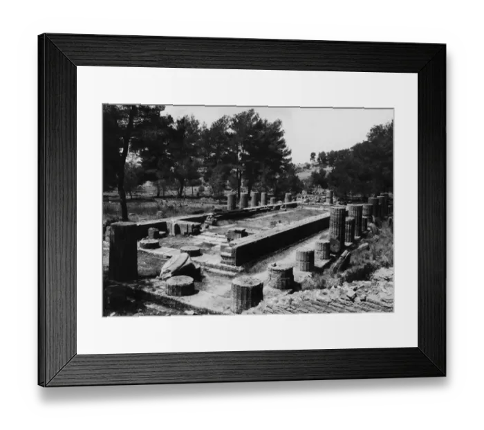 Framed Print : Olympic Temple Framed Print : Olympic Temple