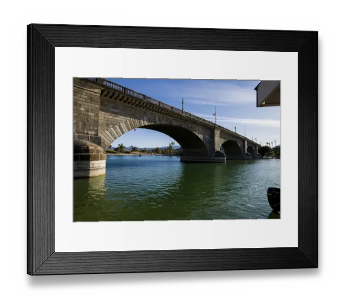 Framed Print : London Bridge, Lake Havasu City, Arizona Framed Print : London Bridge, Lake Havasu City, Arizona
