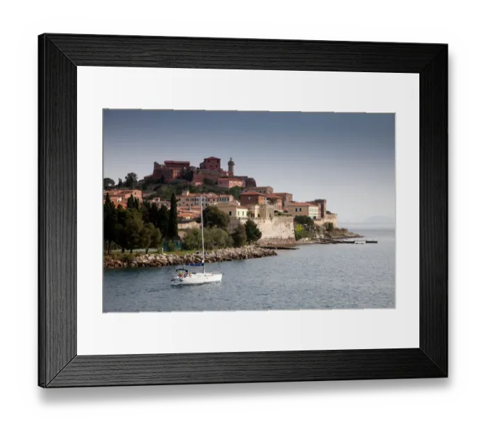 Framed Print : Portoferraio, Elba island, Tuscany, Italy Framed Print : Portoferraio, Elba island, Tuscany, Italy