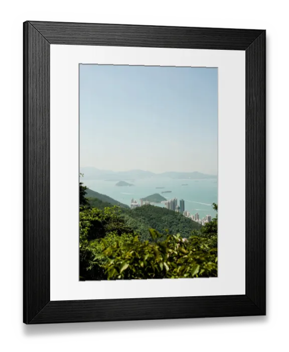 Framed Print : View from Victoria Peak, Hong Kong Framed Print : View from Victoria Peak, Hong Kong