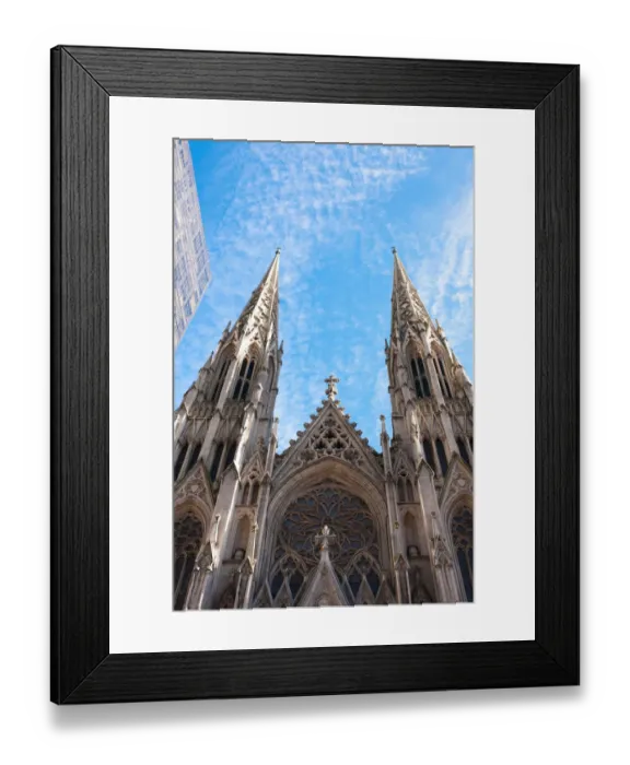 Framed Print : Saint Patricks Cathedral, Manhattan, New York City, USA Framed Print : Saint Patricks Cathedral, Manhattan, New York City, USA