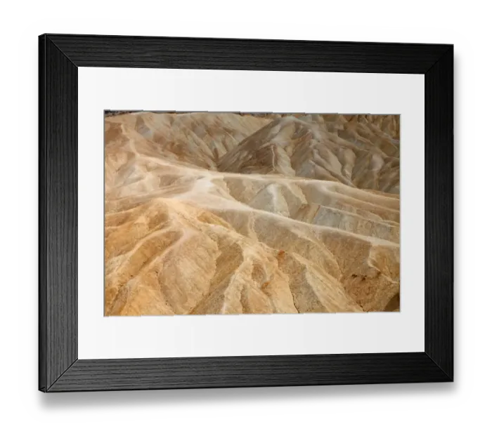 Framed Print : Mountain ridges in Death Valley Framed Print : Mountain ridges in Death Valley