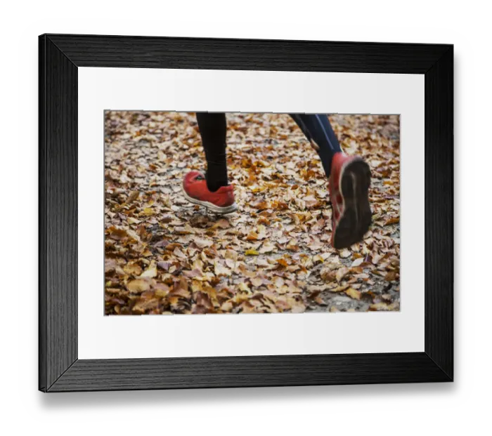 Framed Print : Close up of running shoes Framed Print : Close up of running shoes