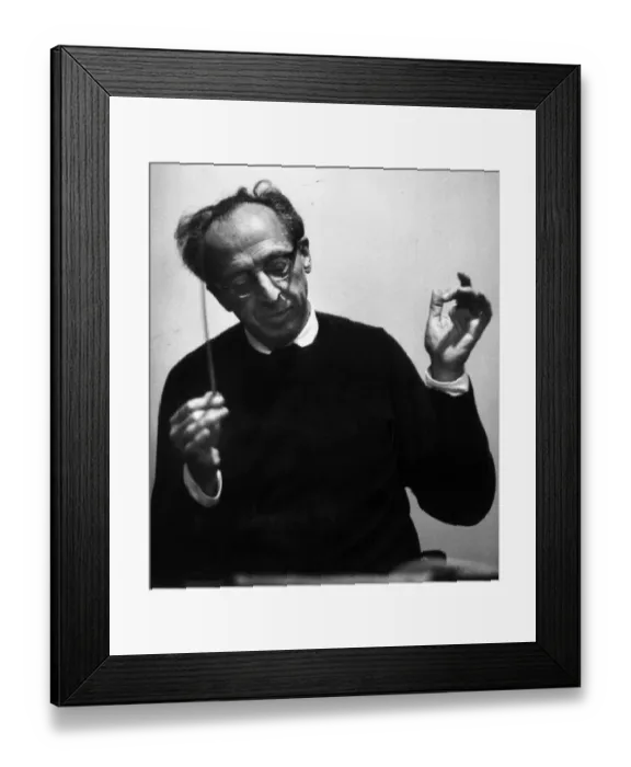 Framed Print : Aaron Copland Framed Print : Aaron Copland
