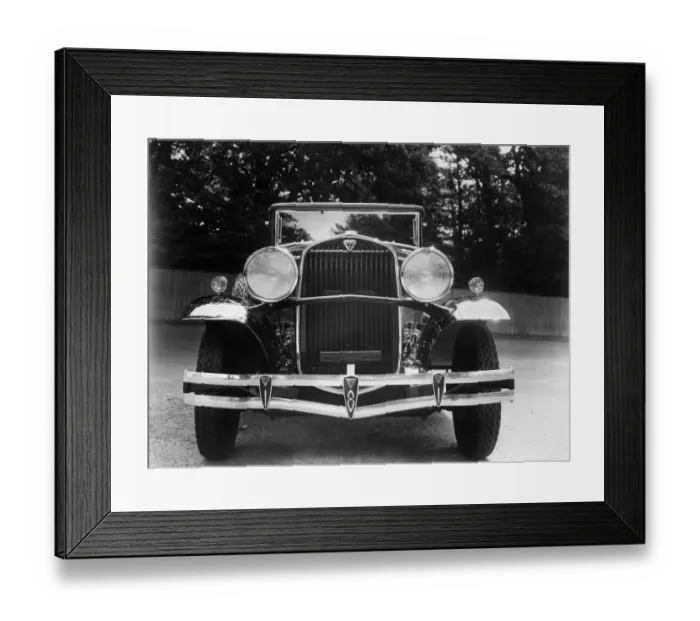 Framed Print : Front Of Car Framed Print : Front Of Car