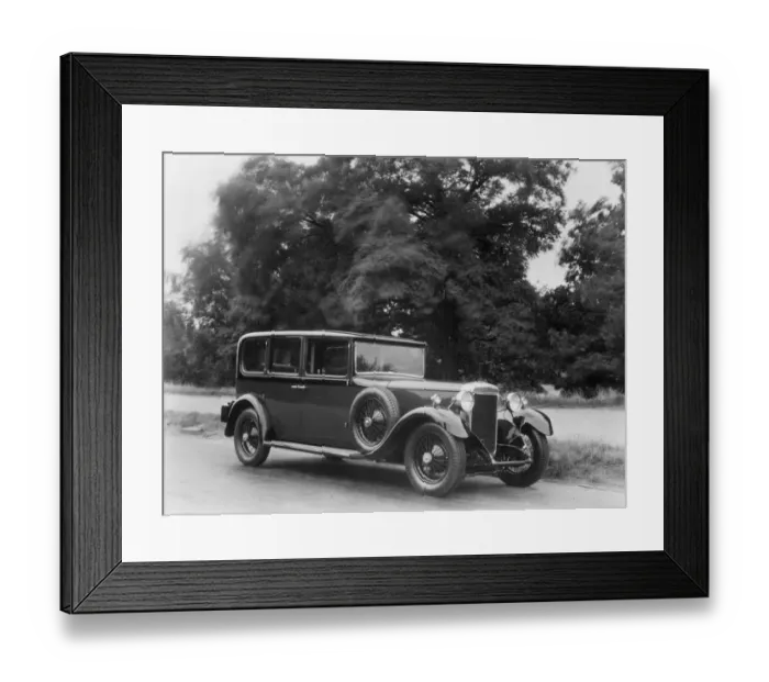 Framed Print : Daimler. 24th August 1931: A Daimler motor-car Framed Print : Daimler. 24th August 1931: A Daimler motor-car