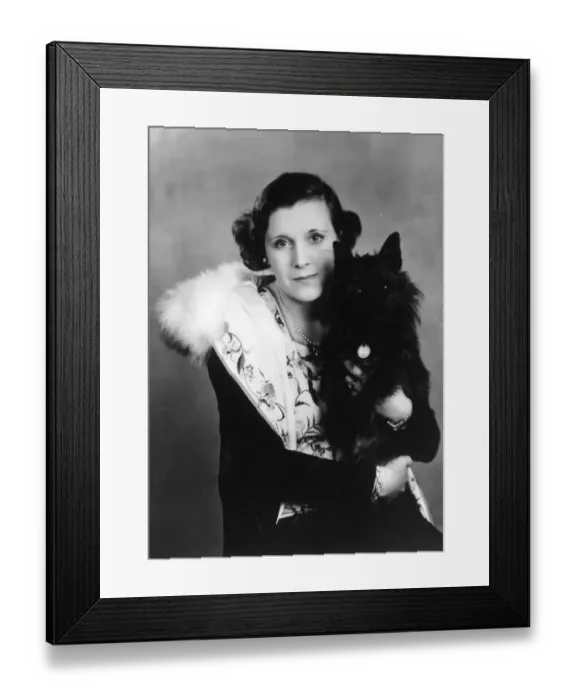 Framed Print : Cartland And Dog Framed Print : Cartland And Dog