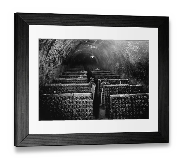 Framed Print : Champagne Cellar Framed Print : Champagne Cellar
