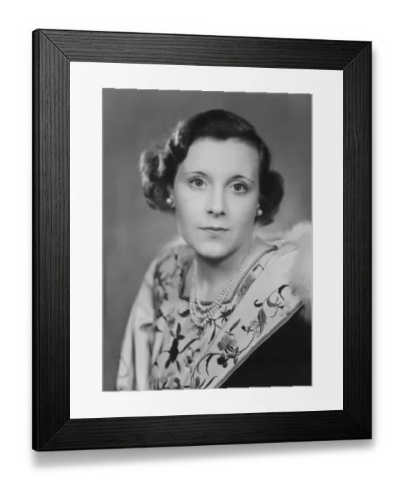 Framed Print : Barbara Cartland
