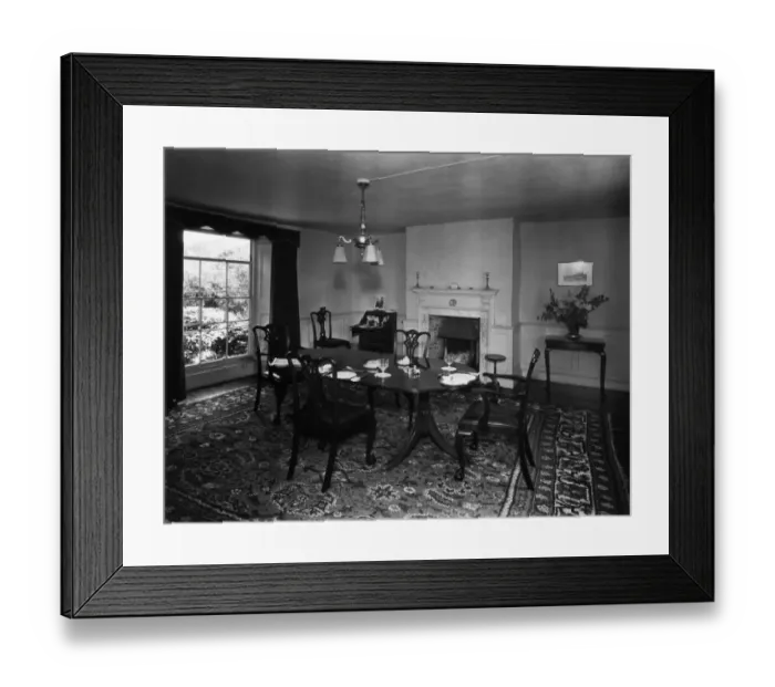 Framed Print : Dining Room