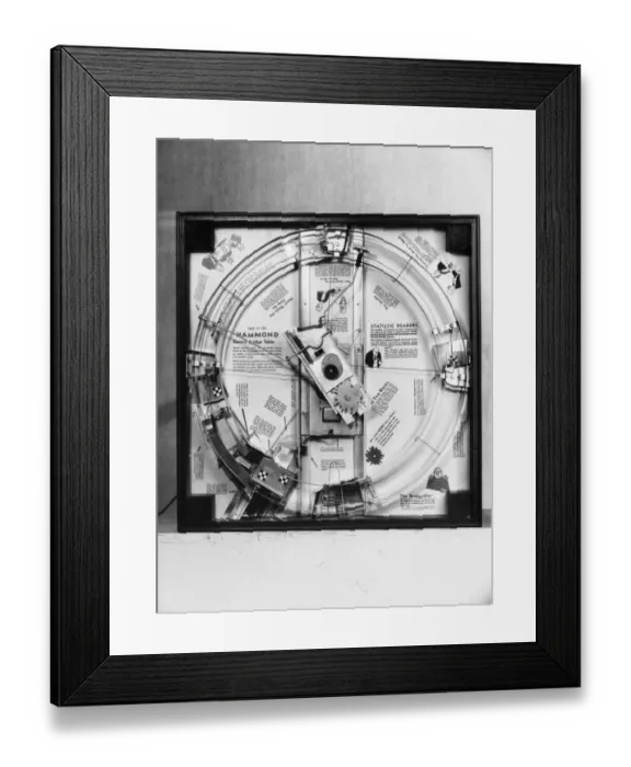 Framed Print : Electric Bridge Table Framed Print : Electric Bridge Table