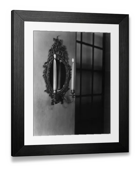 Framed Print : Mirror And Candles Framed Print : Mirror And Candles
