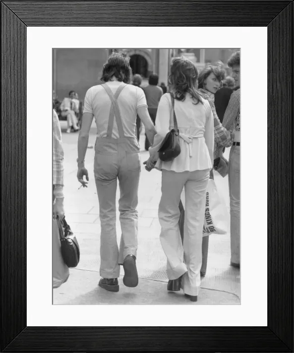 Framed Print : Street Fashion Framed Print : Street Fashion