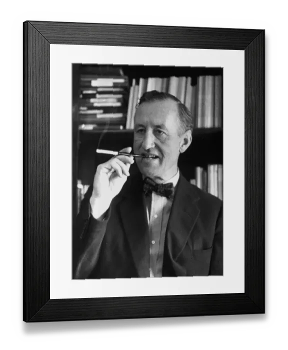 Framed Print : Fleming Smoking Framed Print : Fleming Smoking