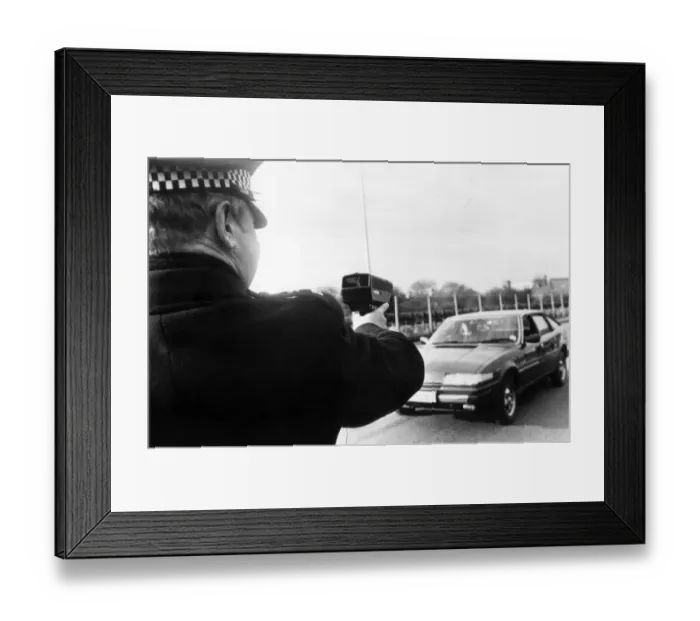 Framed Print : Speed Trap Framed Print : Speed Trap