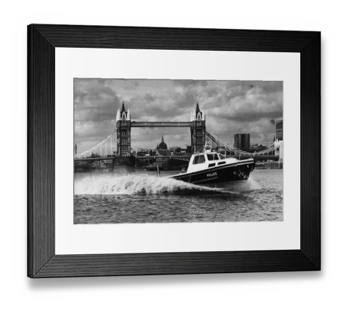 Framed Print : River Police Framed Print : River Police