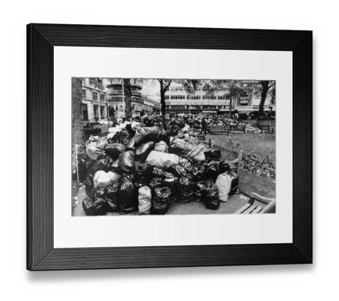 Framed Print : Rubbish Pile Up Framed Print : Rubbish Pile Up