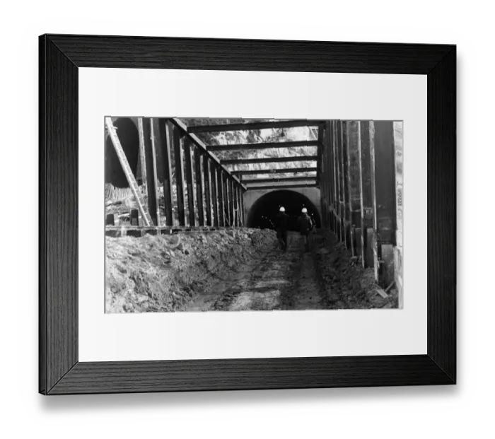 Framed Print : Channel Tunnel
