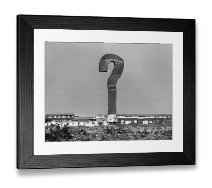 Framed Print : Question Mark Framed Print : Question Mark