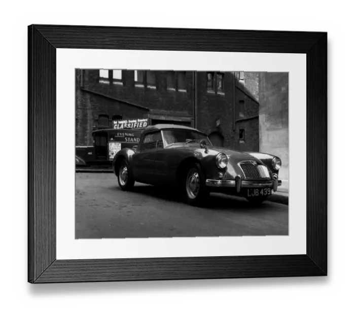 Framed Print : MG Sports Car Framed Print : MG Sports Car