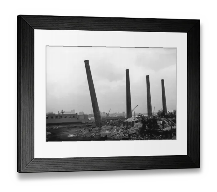 Framed Print : Chimney Stacks Framed Print : Chimney Stacks
