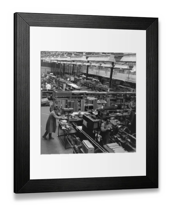 Framed Print : Factory Floor Framed Print : Factory Floor