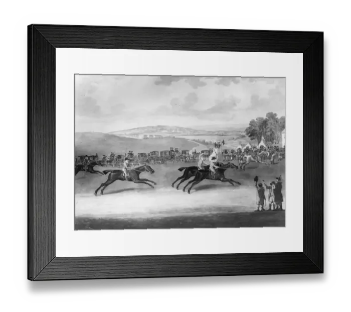 Framed Print : The Epsom Derby Framed Print : The Epsom Derby