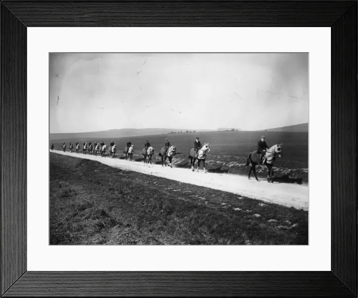 Framed Print : To The Gallops