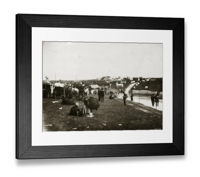 Framed Print : Crowd At Derby Framed Print : Crowd At Derby