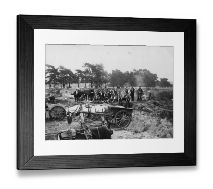 Framed Print : Building Brooklands Framed Print : Building Brooklands