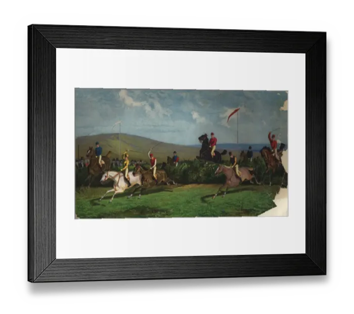 Framed Print : Steeplechase Framed Print : Steeplechase