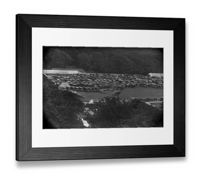 Framed Print : Goodwood Car Lot Framed Print : Goodwood Car Lot