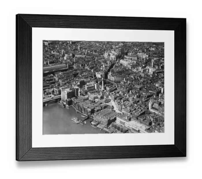 Framed Print : London From The Air Framed Print : London From The Air