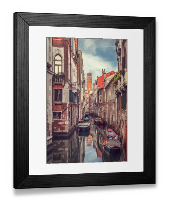 Framed Print : Canal in Venice Framed Print : Canal in Venice