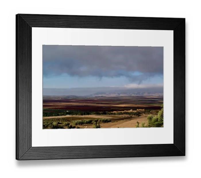 Framed Print : Volubilis & Saiss valley Framed Print : Volubilis & Saiss valley