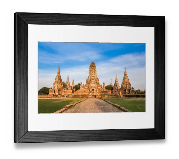 Framed Print : Wat Chai Wattanaram Framed Print : Wat Chai Wattanaram