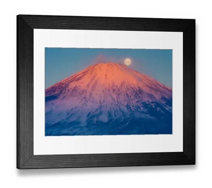 Framed Print : Morning Fuji Framed Print : Morning Fuji