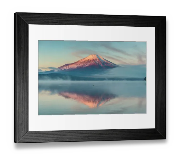 Framed Print : Morning Fuji Framed Print : Morning Fuji
