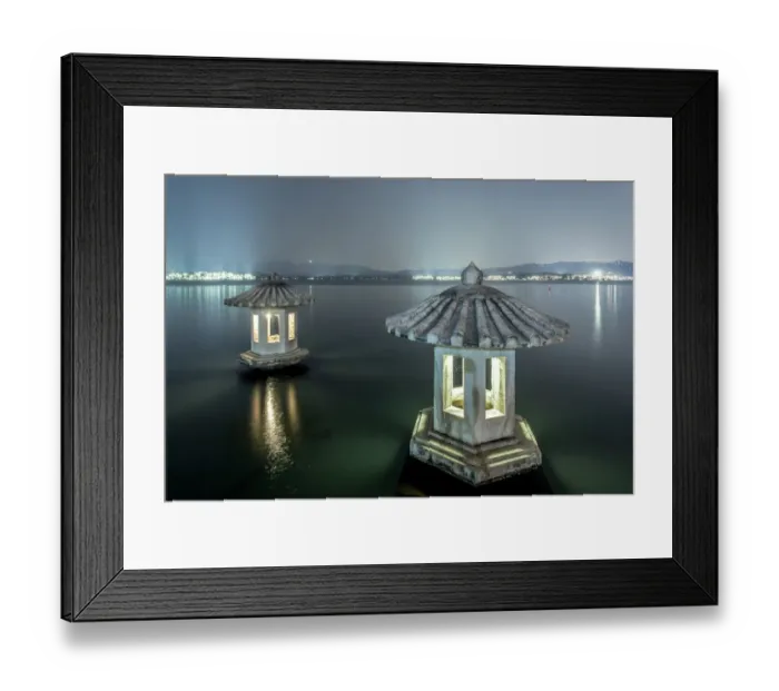 Framed Print : hangzhou west lake