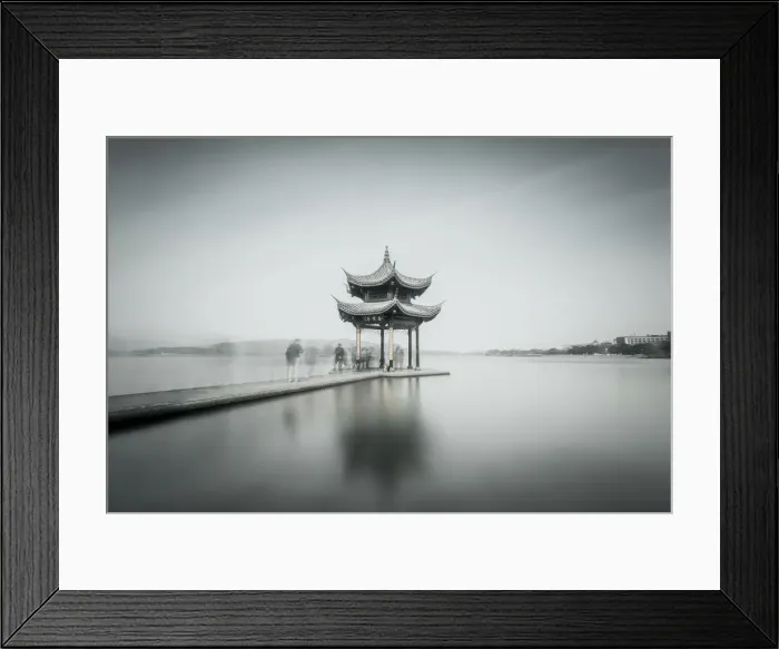 Framed Print : Jixian Pavilion of Hangzhou West Lake Framed Print : Jixian Pavilion of Hangzhou West Lake