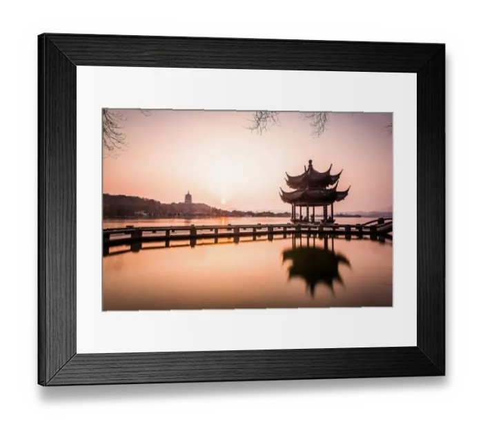 Framed Print : west lake. The west lake of Hangzhou Framed Print : west lake. The west lake of Hangzhou