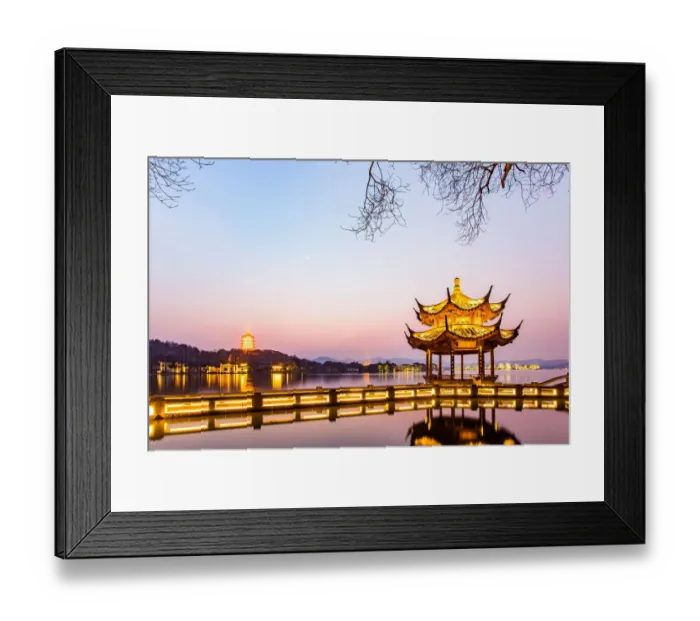 Framed Print : west lake. The west lake of Hangzhou Framed Print : west lake. The west lake of Hangzhou