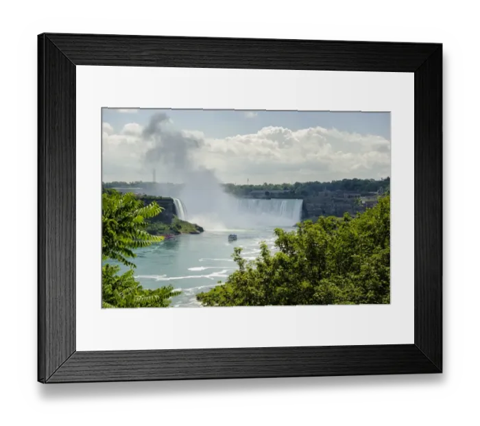 Framed Print : A general view of Canadian Niagara Falls area Framed Print : A general view of Canadian Niagara Falls area