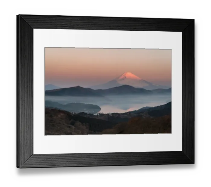 Framed Print : Morning reflection of Mt. Fuji Framed Print : Morning reflection of Mt. Fuji