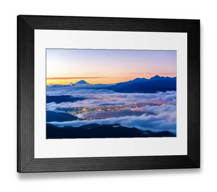 Framed Print : Morning glory of Mt. Fuji Framed Print : Morning glory of Mt. Fuji