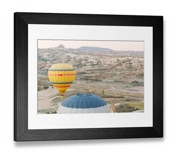 Framed Print : Balloon flight over Goreme Framed Print : Balloon flight over Goreme
