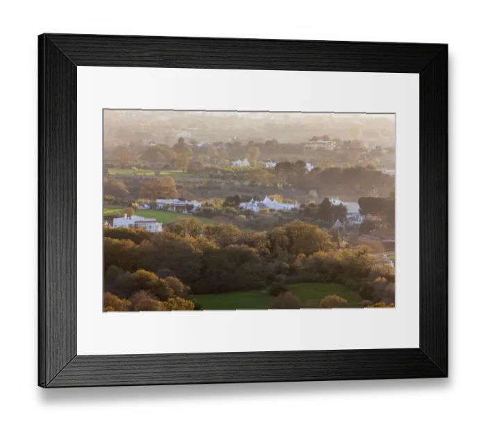 Framed Print : Italy, Apulia, Cisternino, Landscape with trulli houses at sunset Framed Print : Italy, Apulia, Cisternino, Landscape with trulli houses at sunset